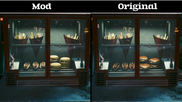 HQ Fast Food for Cyberpunk 2077
