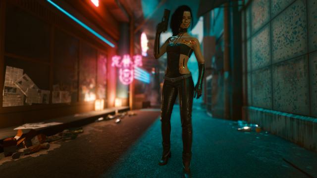 Сет корпоратки / Corpo Outfit - Cyberpunk Yennefer для Cyberpunk 2077