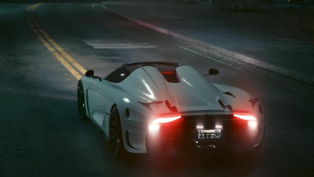 Koenigsegg Regera  (Addon) for Cyberpunk 2077