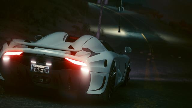 Koenigsegg Regera  (Addon) for Cyberpunk 2077