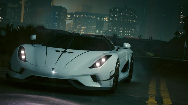 Koenigsegg Regera  (Addon) for Cyberpunk 2077