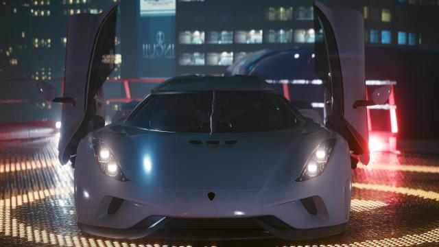Koenigsegg Regera  (Addon) for Cyberpunk 2077