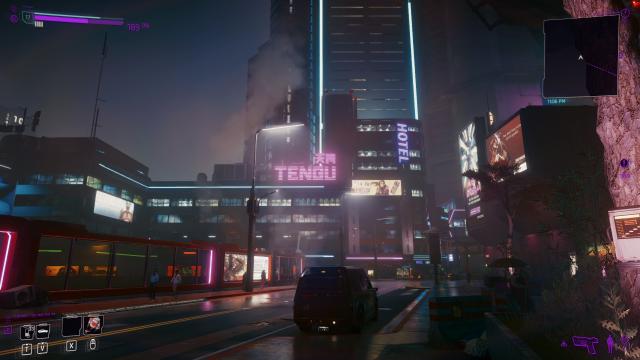 Desert City Smog Reshade для Cyberpunk 2077