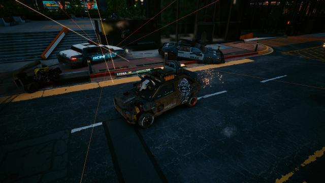 Поліцейські використовують транспортні засоби / Police Chases - Vehicles для Cyberpunk 2077