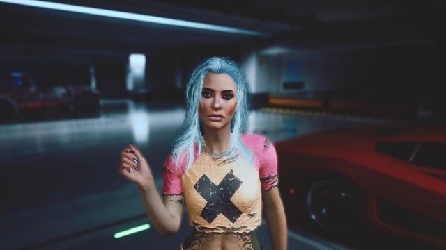 Красива Ві для Cyberpunk 2077