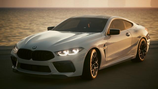 BMW M8 Competition coupe для Cyberpunk 2077