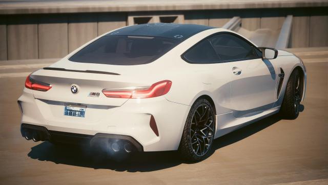 BMW M8 Competition coupe для Cyberpunk 2077