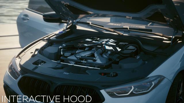 BMW M8 Competition coupe для Cyberpunk 2077