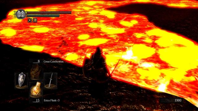 Lava Eyesore Fix для Dark Souls