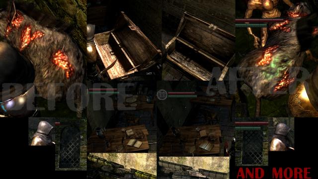 Пак реалистичных текстур / Realistic texture pack для Dark Souls