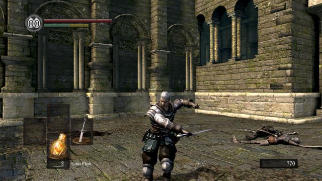Геральт из Ривии / Geralt of Rivia re-texture для Dark Souls