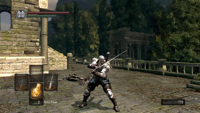 Геральт из Ривии / Geralt of Rivia re-texture для Dark Souls