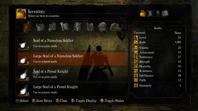 Количество душ / Soul Item Numbers