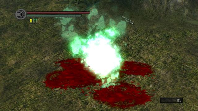 Лужи крови в стиле Demons Souls / Demons Souls style bloodstain
