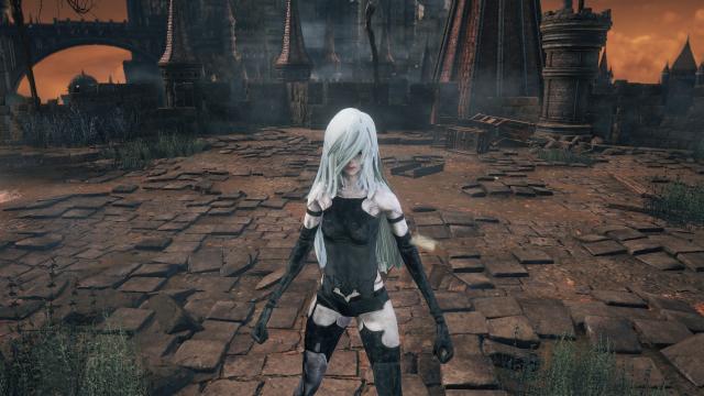 YoRHa Type A No.2 (A2) для Dark Souls 3
