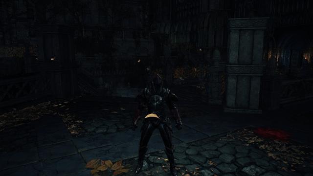 Эбонитовый сет / Ebony Armor для Dark Souls 3