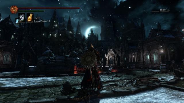 Минималистический HUD / Minimalistic HUD для Dark Souls 3