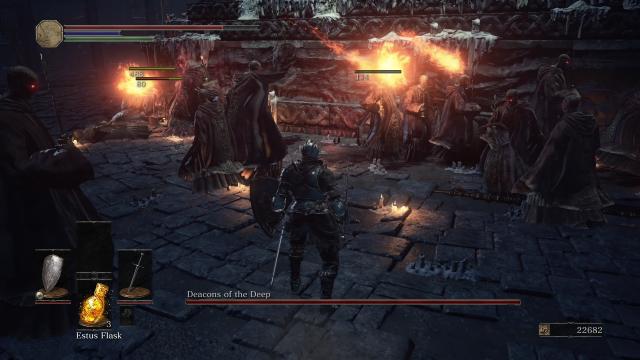 Enemies Fight Each Other