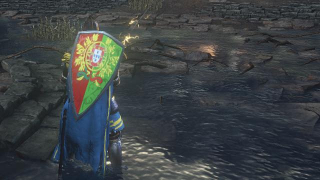 Royal Portuguese Shield - Medieval Souls