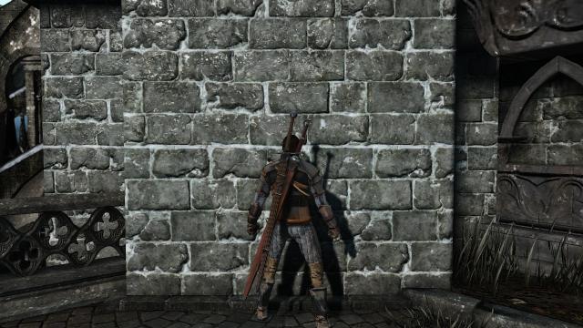 Сет Геральта / Geralt of Rivia armor and swords для Dark Souls 3