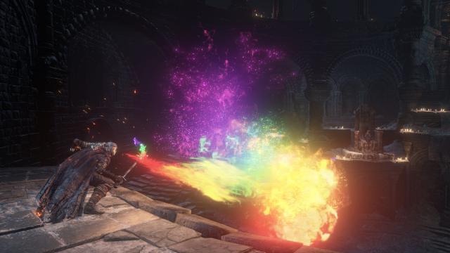 Rainbow Torch