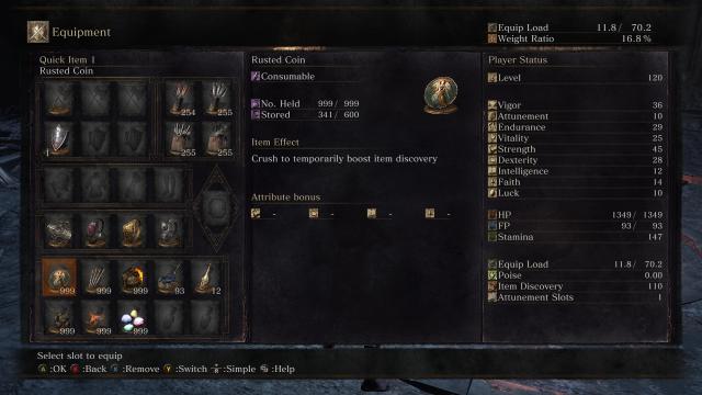 Carry More Crap for Dark Souls 3