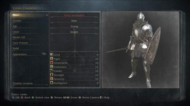 Bloodborne HUD and menus для Dark Souls 3