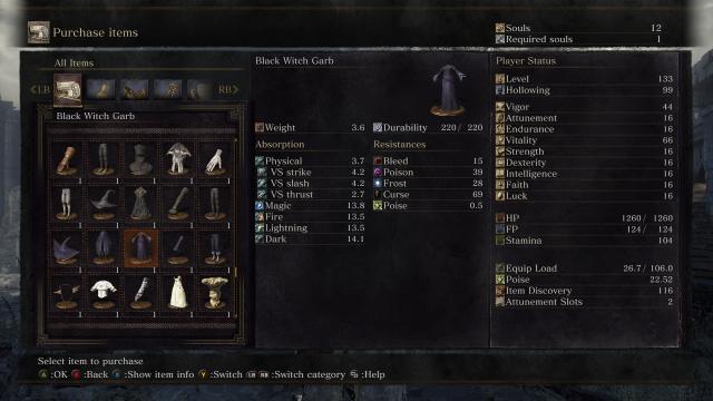 Honest Merchant for Dark Souls 3