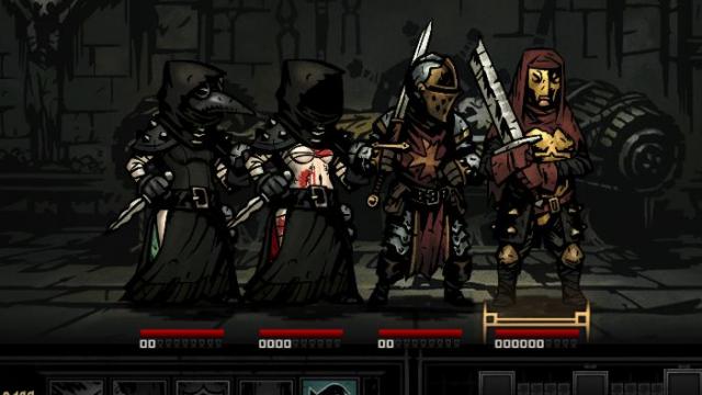 Рескин чумного доктора / Backless and Bloody Plague Doctor для Darkest Dungeon