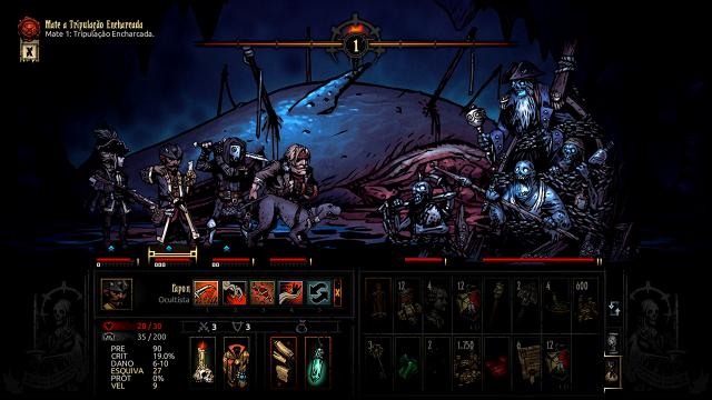 Одеяние пирата для Окультиста / Pirate Occultist Skin для Darkest Dungeon