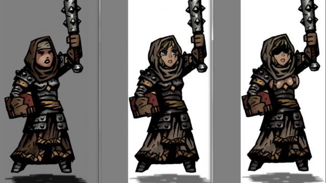 LW- Vestal Sexy Skin for Darkest Dungeon