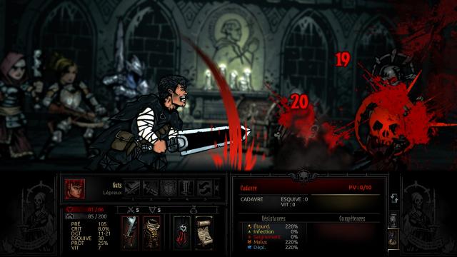 Берсерк / BERSERK - Guts для Darkest Dungeon