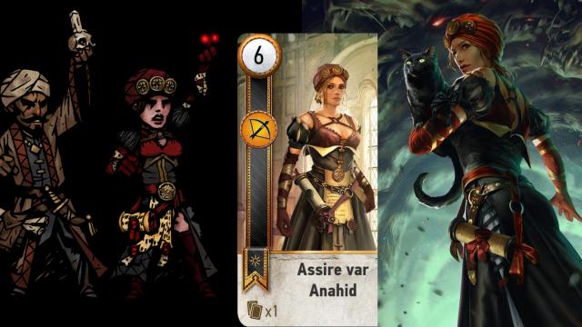 Ассирэ вар Анагыд / Assire Var Anahid - Occultist skin для Darkest Dungeon