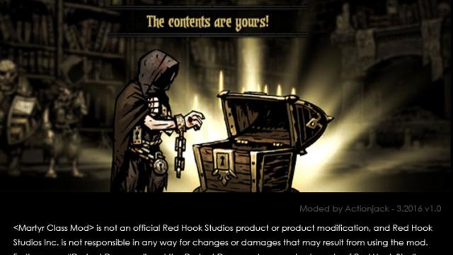 Новый персонаж Мученик / Martyr (UPDATED) - Class Mod - by AJ для Darkest Dungeon