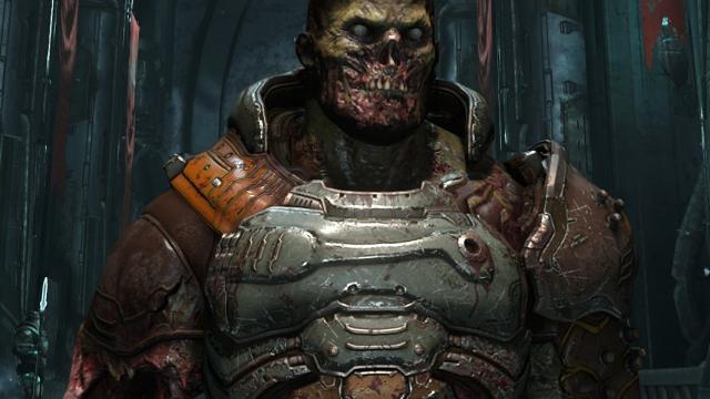 Helmetless Slayer for Doom Eternal
