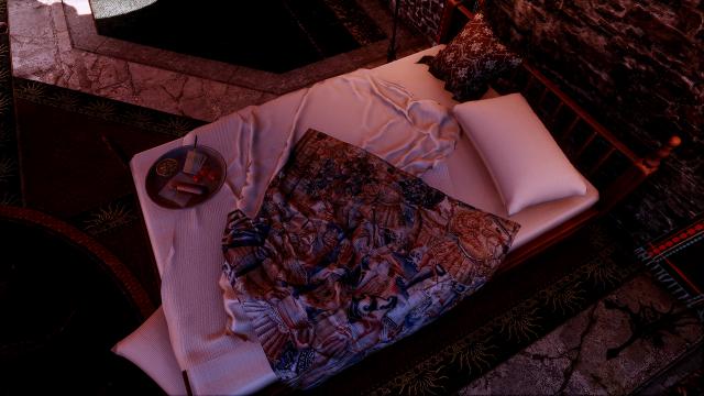 2-4  Custom Rustic Bed for Dragon Age Inquisition