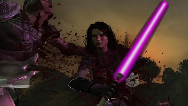 Raptures Lightsabers for Dragon Age Origins