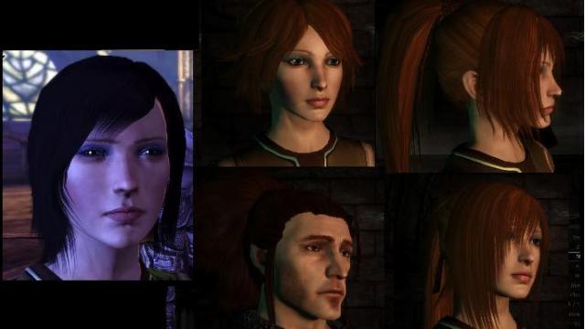 Больше причесок / More Hairstyles для Dragon Age Origins