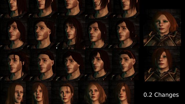 Больше причесок / More Hairstyles для Dragon Age Origins