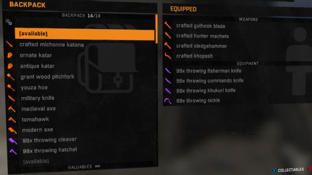 Пак оружия / Bear Arms Mod - 22 New Weapons для Dying Light