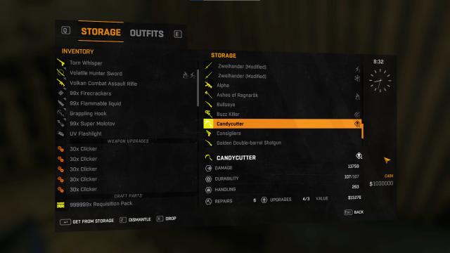Максимальное сохранение / Dying Light Maxxed Save для Dying Light
