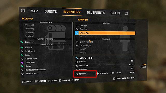 Unlimited Repair Skill Mod