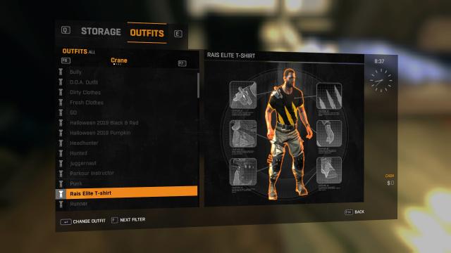 All Outfits Unlocked 2020 for Dying Light