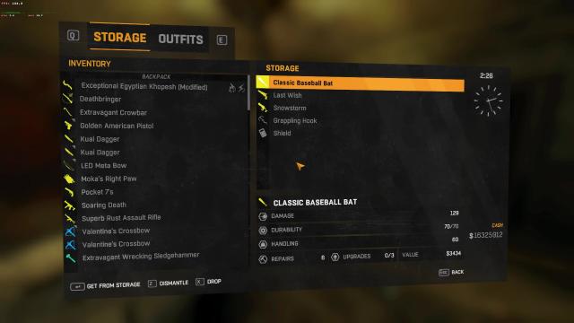 Small dev menu for Dying Light