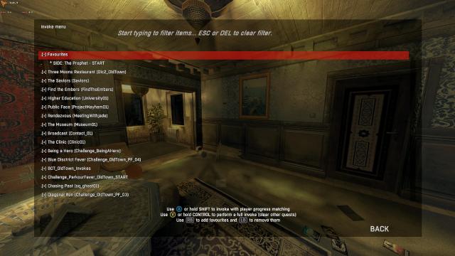 Small dev menu for Dying Light