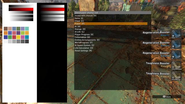 Dying Light 2 Developer Menu