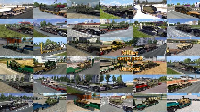 Military Cargo Pack для Euro Truck Simulator 2