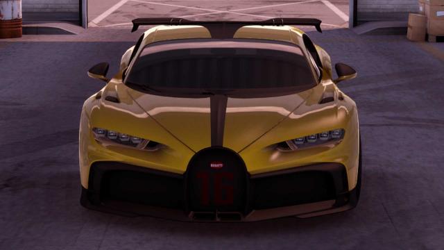 2021 Bugatti Chiron для Euro Truck Simulator 2