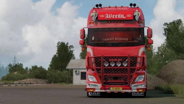 DAF XF 106 Weeda + Trailer for Euro Truck Simulator 2