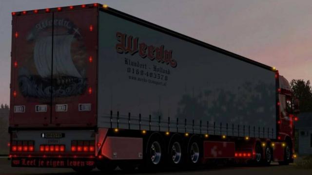 DAF XF 106 Weeda + Trailer for Euro Truck Simulator 2